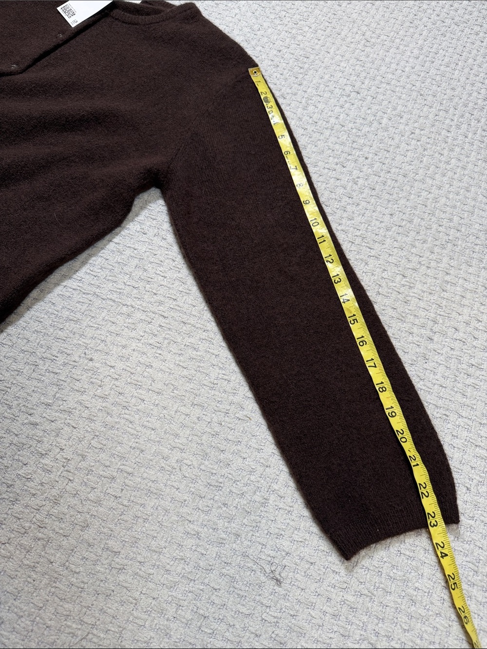 Soft & Cozy NEW H&M Button Up Cardigan Brown Size Medium - Picture 10 of 13